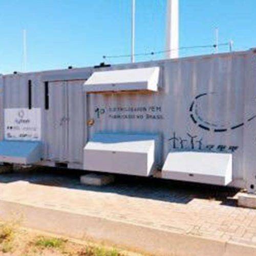 Usina Hidrelétrica CESP – Porto Primavera/SP – 100 kW – Container Célula Combustível