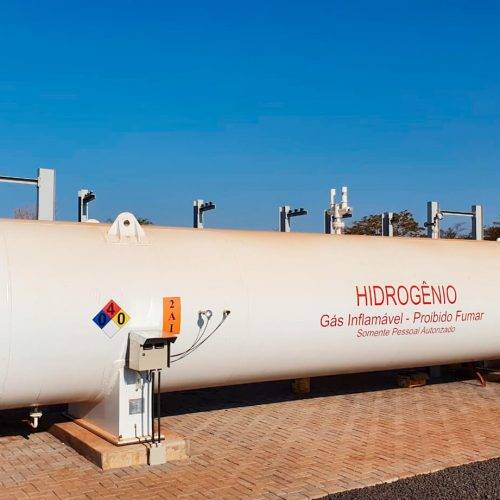 Usina Hidrelétrica FURNAS – Araporã/MG – Tanque de Armazenamento Hidrogênio